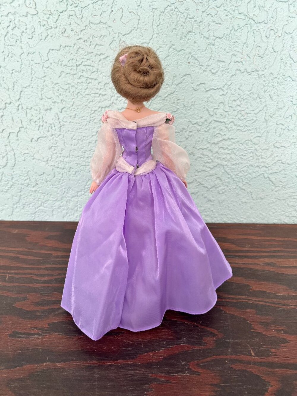Franklin Heirloom Gemstone Girl – Amethyst 12” Porcelain Doll w/COA Vintage 1988 - Picture 3 of 6